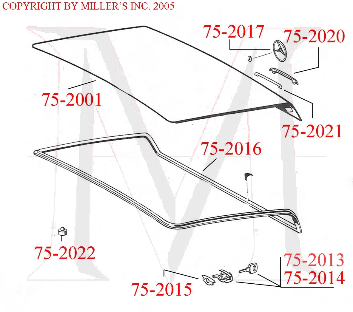 75-2014 TRUNK LOCK