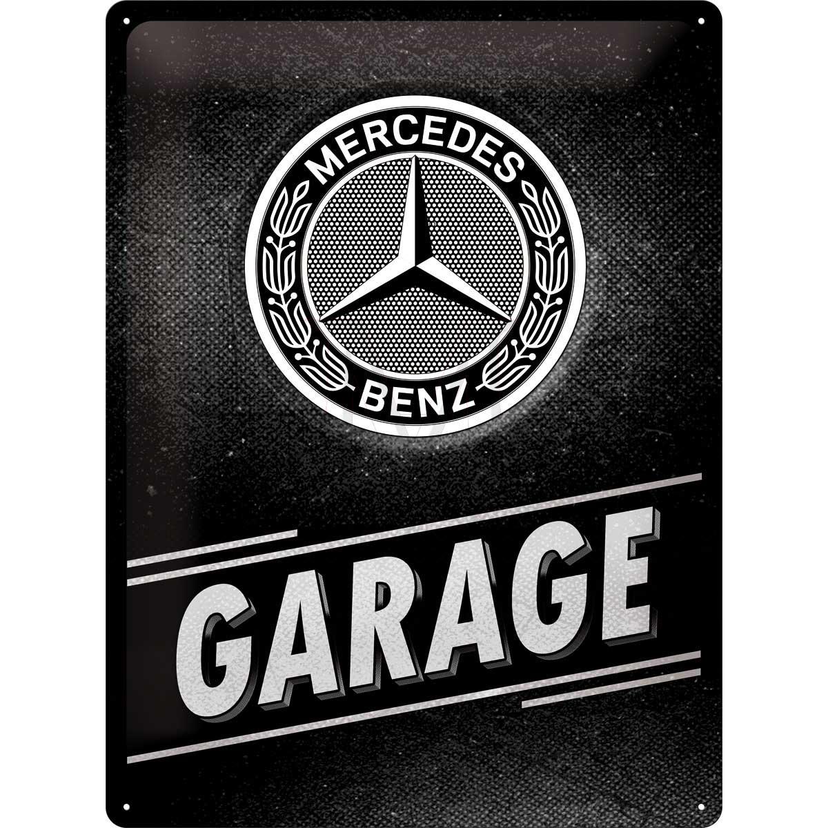 85_0108 Mercedes-Benz “Garage” Tin-Plate Sign