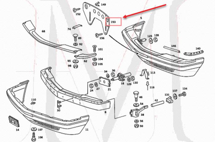 1268170211_2 FRONT LICENSE MOUNT PLATE