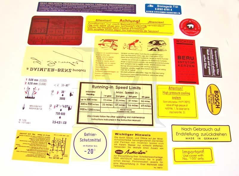 00-2006 113 DECAL SET
